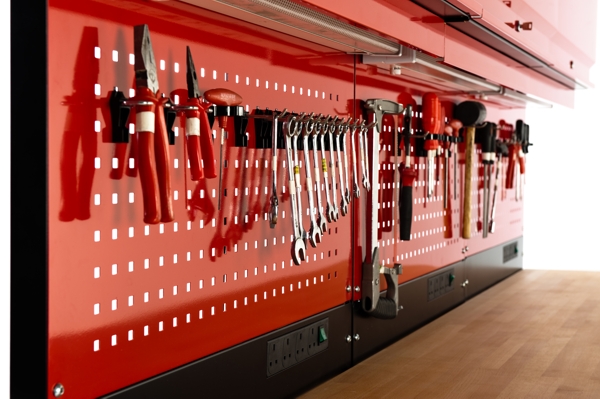 Dream Garage Cabinets - Made by PAF Systems