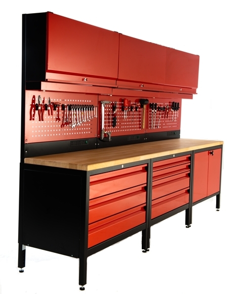 Dream Garage Cabinets - Made by PAF Systems